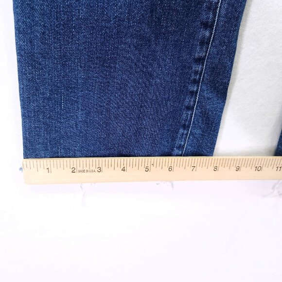 Madewell Jeans Women's 26 Blue Denim Mid-Rise Kick Out Bootcut Leg Zip Fly Retro - Picture 12 of 14